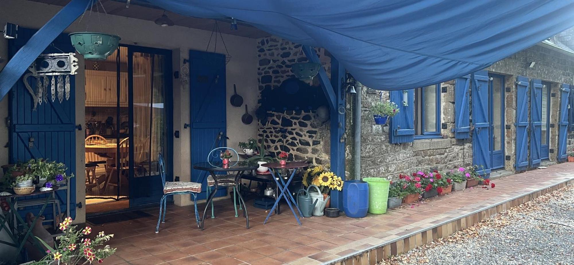 Double & Family Rooms In Tranquility In Blue Saint-Mars-sur-la-Futaie Eksteriør billede