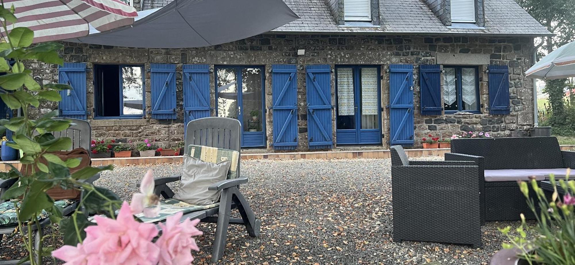 Double & Family Rooms In Tranquility In Blue Saint-Mars-sur-la-Futaie Eksteriør billede